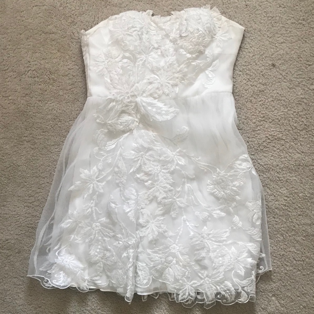 White Lace Dress